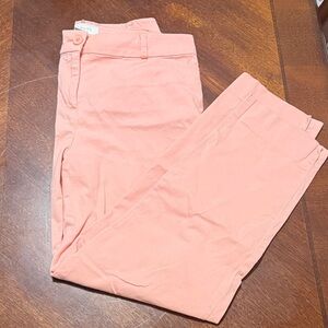 Talbots Coral Cropped Pants